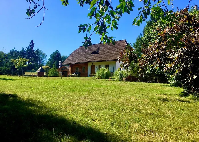 Vila Šumavská roubenka Vacov fotorgafie