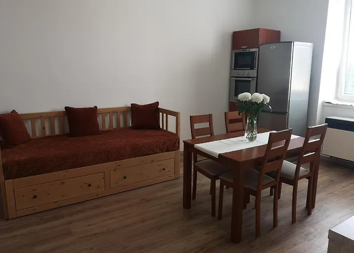 Fine Apartment In Centrum Of Slany With Aircondition photo