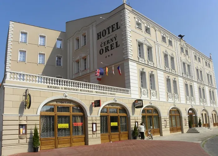 Hotel Cerny Orel Zatec foto