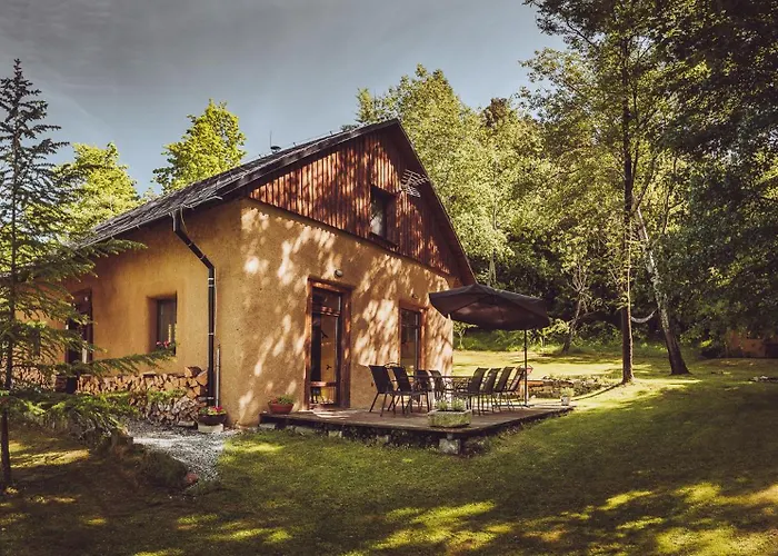 Chalupa Na Andelech Černá Voda fotoğrafı