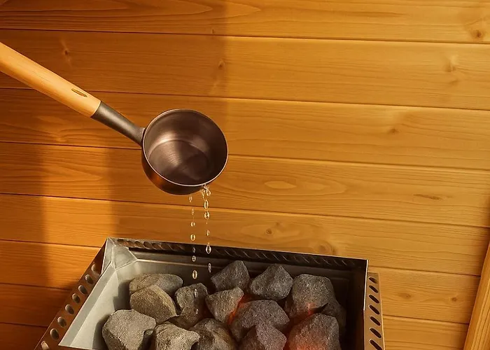 Relax u potoka, vířivka, swimSpa, sauna Cvrcovice fotorgafie