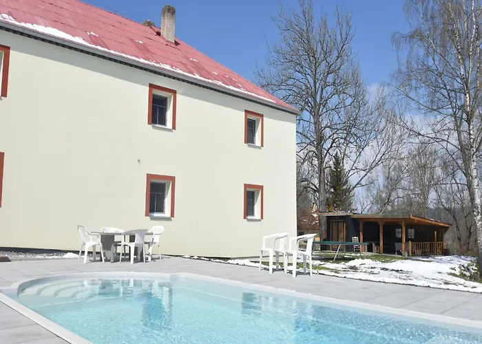 Holiday Home Near Sumava Ski Slopes Zlabek foto