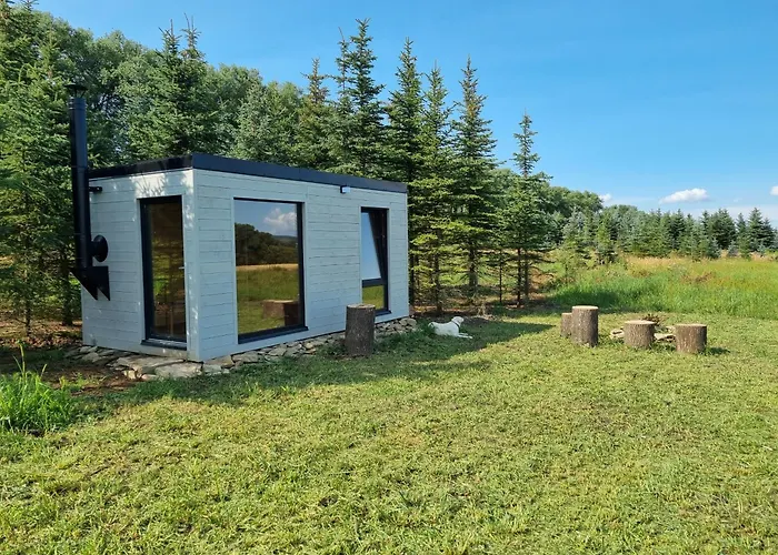 Photo de Villa Tiny Mezi Smrky à Lysovice