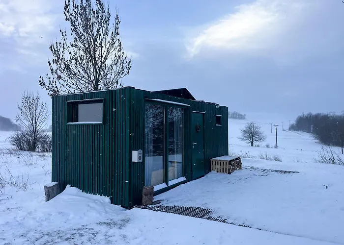 Tiny Glamp - Kontejner Louka Hotell Rudna pod Pradedem foto