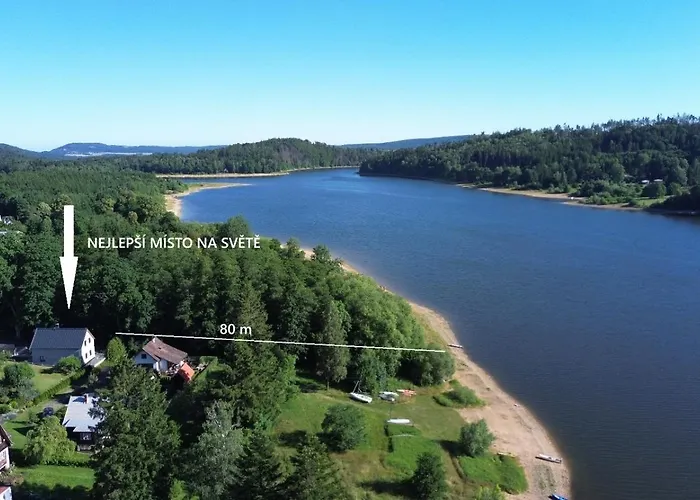 صورة Apartmanova Chata U Plaze Secske Prehrady Hojesin