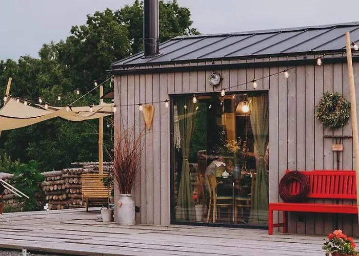 Nadech - Glamping Na Statku Villa Dekanovice foto