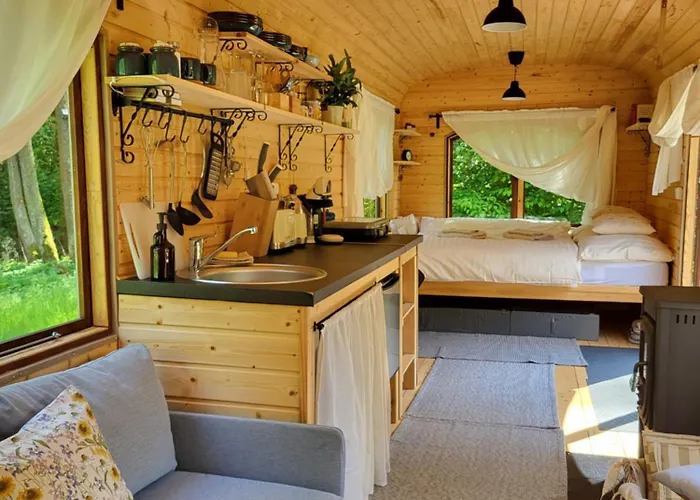 Glamping Maringotka77 Hotel Protivec photo